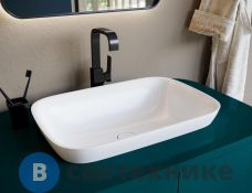 Раковина Salini Morea 598х398 S-Stone, матовый (1802202M)