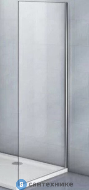 Боковая панель Veconi KP-05 KP05-90-01-C4 стекло прозрачное/6 мм