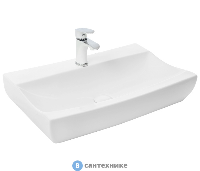 Раковина WELTWASSER ELBACH 2060 накладная (630х395х115)