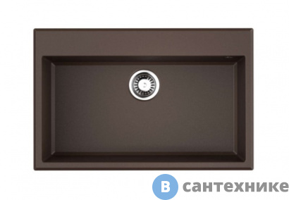 картинка Кухонная мойка OMOIKIRI Tedori 79-DC темный шоколад (4993952)
