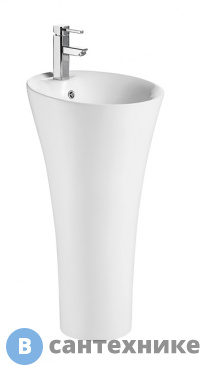 картинка Раковина Cerutti ADELINA напольная 450*450*880 (G306) (CT7274)