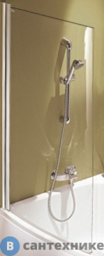 картинка Шторка на ванну Jacob Delafon MICROMEGA DUO E4910-GA (сияющ.хром)