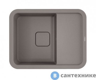 картинка Кухонная мойка OMOIKIRI Tasogare-65-GR grey (4993487)