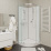 душевая кабина Ceruttispa KORRA90T (90x90x205) полукруг с низ подд-м, стекло проз. 5 мм