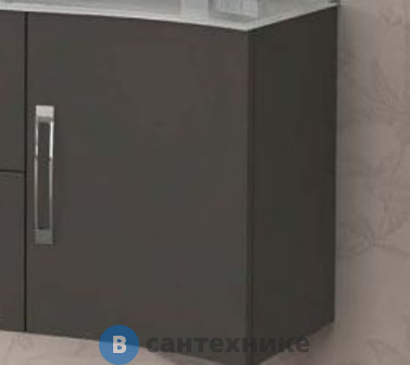 Шкафчик Cezares STING 54624 подвесной под раковину с одной распашной дверцей, реверсивный, Talpa, 34x52x55