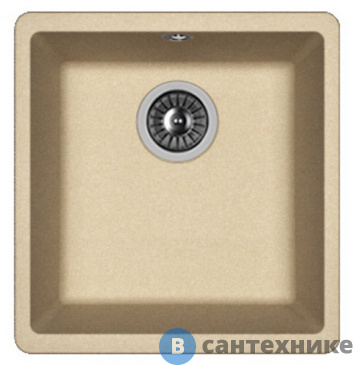 картинка Кухонная мойка FLORENTINA Вега 360, бежевый FG (22.310.B0360.104)