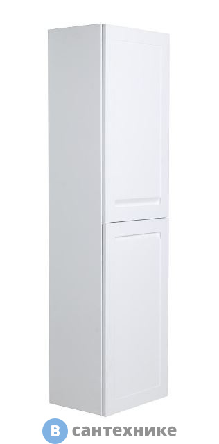 Шкаф Art & MAX PLATINO AM-Platino-1500-2A-SO-BL подвесной с двумя распашными дверцами, Белый глянец , 400x300x1500