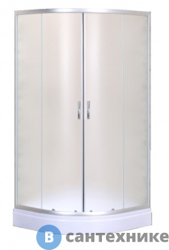 картинка Душевой уголок Loranto CS-8015S 90*90*195 низ. поддон 13 см