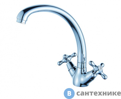 картинка Смеситель Diadonna D80742314 для кухни с высоким изливом