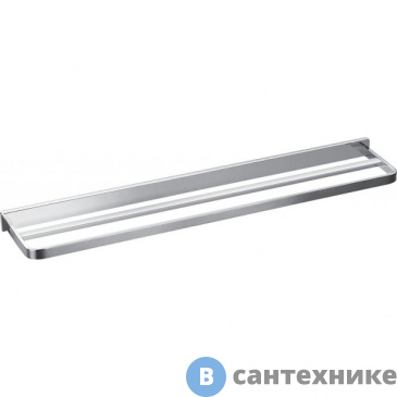 картинка Полотенцедержатель Cezares CZR-F-8911 двойной 608х113, хром