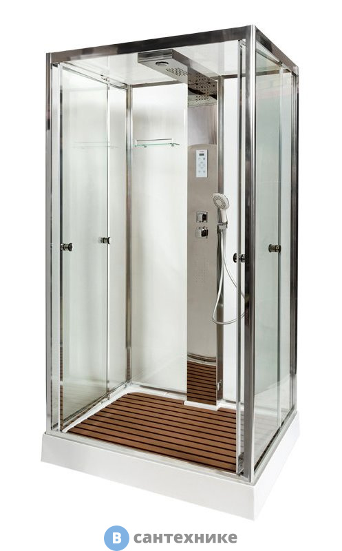 Душевая кабина Deto Z122 ESPOO с паром (120х90х220 см)