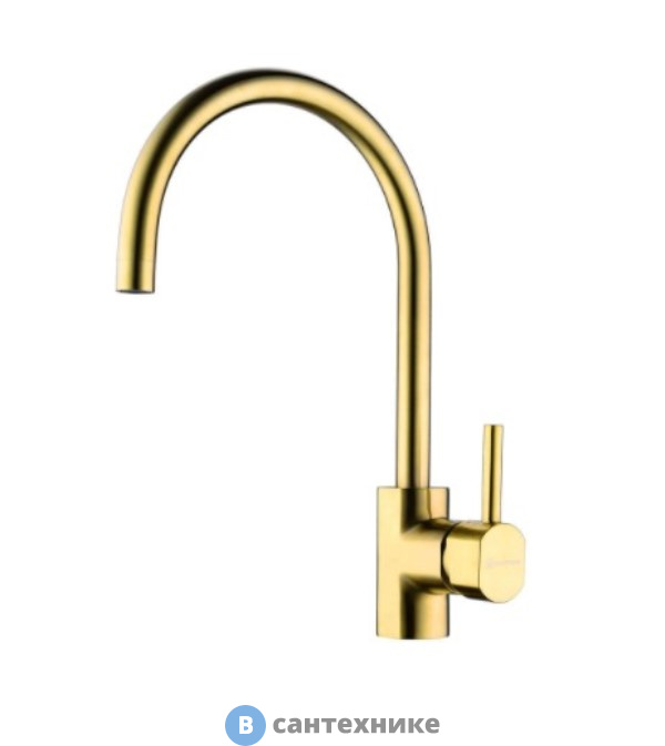 Смеситель OMOIKIRI Wakayama-LG светлое золото (4994291)