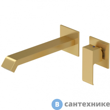 картинка Смеситель Cezares PORTA-BLI2-SR для раковины однорычажный, с донным клапаном, sunrise