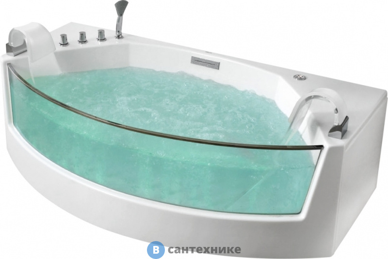 Акриловая ванна Gemy G9079 (2000*1050*600)