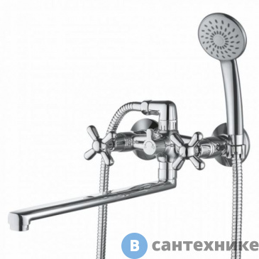 картинка Смеситель Gross Aqua Retro 7016083С-35L(F) - Н для ванны