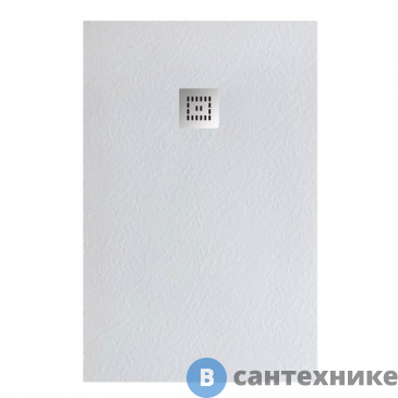 картинка Душевой поддон BelBagno TRAY-MR-UNO-AH-120/90-35-W из искусственного мрамора