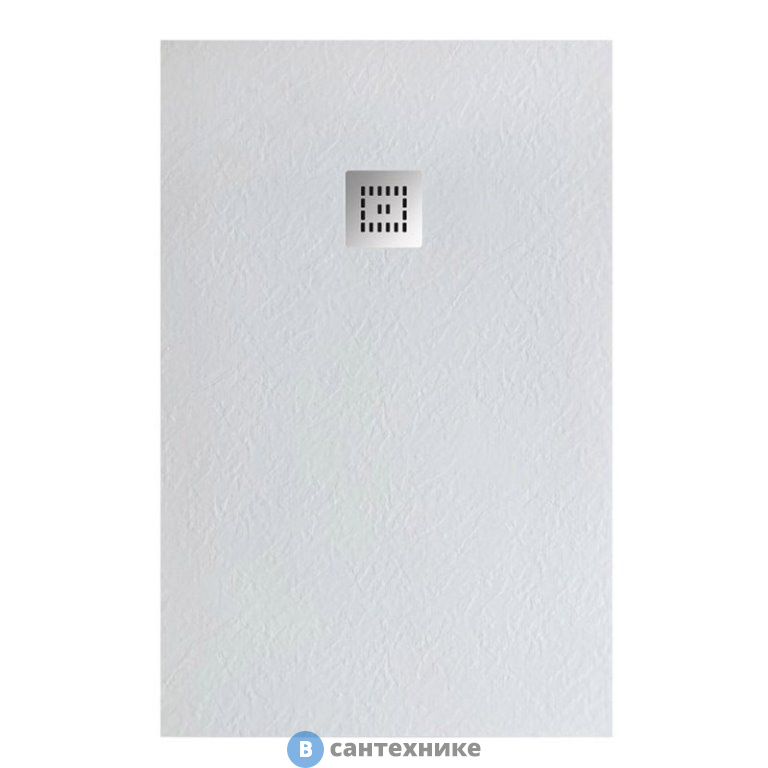 Душевой поддон BelBagno TRAY-MR-UNO-AH-120/90-35-W из искусственного мрамора