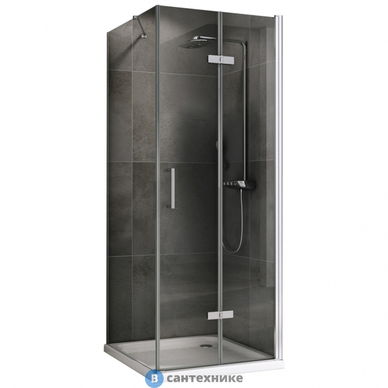 Душевой уголок ABBER Zart AG08100P-S101 100*100*195, без поддона