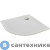 Душевой поддон Jacob Delafon TOLBIAC E6D329RU-WPM из искуственного камня R 90 белый, без сифона