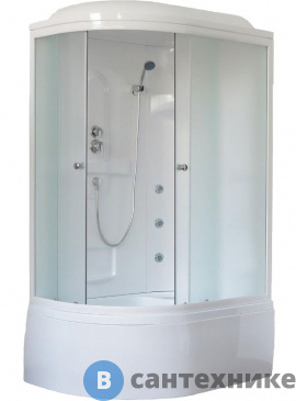 картинка Душевая кабина Royal Bath RB 8120BK2-M R 1200x800x2170 (матовое)