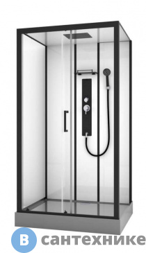 картинка Душевая кабина Black&White G8008 (900X1150X2150)