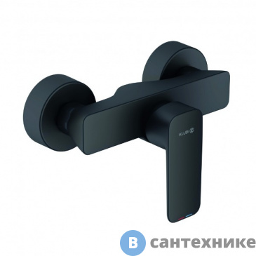 картинка Смеситель Kludi Pure&Style 408413975 для душа, чёрный матовый