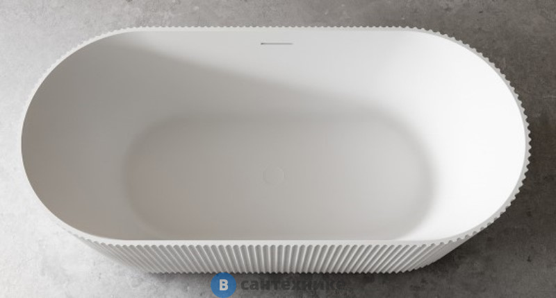 Ванна ABBER Stein AS9601 170х75 из искусственного камня