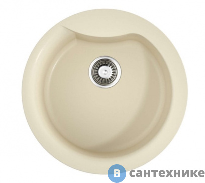 картинка Кухонная мойка OMOIKIRI Yasugata 48R-BE ваниль (4993131)