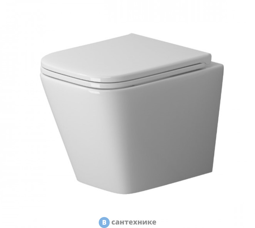 Унитаз подвесной Niagara Atrio NG-9303 (520*360*365) безободковый, с тонкой крышкой