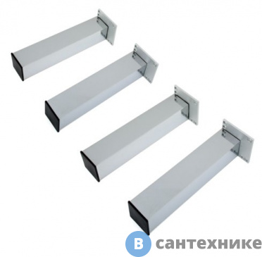 картинка Комплект ножек Aquanet Латина / Тиволи 200 мм хром. (4 шт.) (181454)