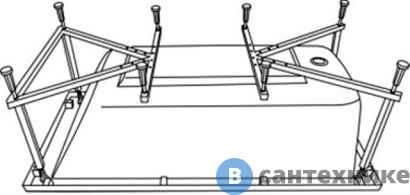 картинка Каркас Excellent Aquaria 160x70 (MR.AQU16WH)