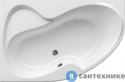 картинка Акриловая ванна Ravak ROSA II 170x105 L (C221000000)