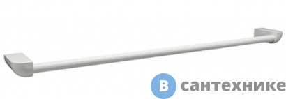 картинка Штанга для полотенец WasserKRAFT Kammel K-8330 White металл, белая порошковая краска