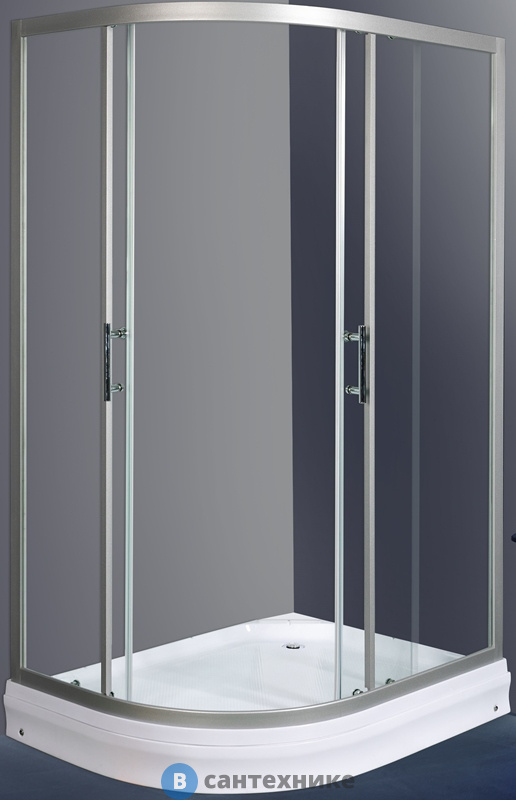 Душевое ограждение WELTWASSER WW500 С 120/90/189 R 1200х900х1890 мм без поддона