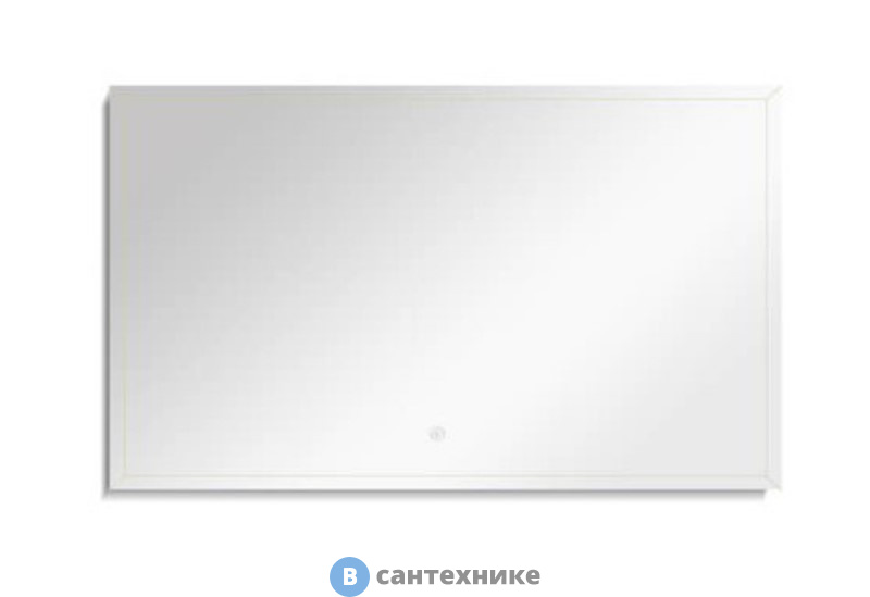 Зеркало Black&White U909.1000MR LED, сенсорное вкл (1000x25x800)