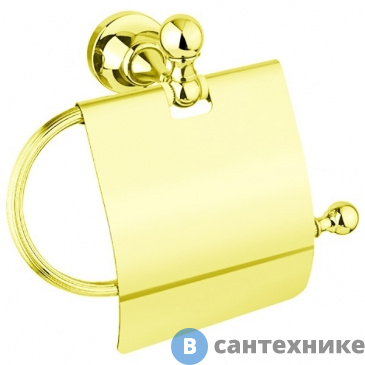 картинка Держатель Cezares OLIMP-TRH-03/24-M для туалетной бумаги, золото