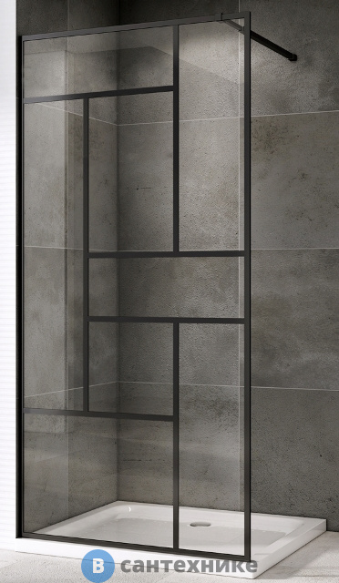 Душевая перегородка ABBER Immer Offen AG63090B