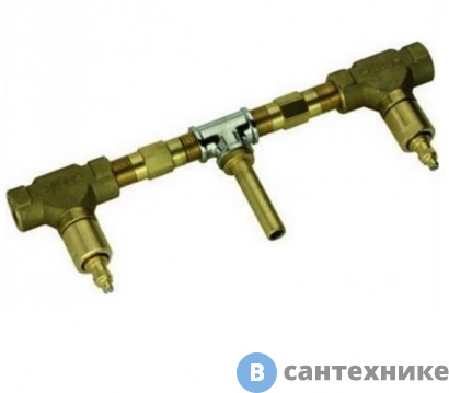 картинка Внутренняя часть CISAL ZA00350004 смесителя на 3 отверстия из стены для раковины