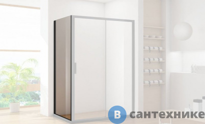 картинка Боковое стекло Aquanet AE60-F-80H200U-BT Pleasure, 800 мм, для комбинаций с откатной дверью (225501)