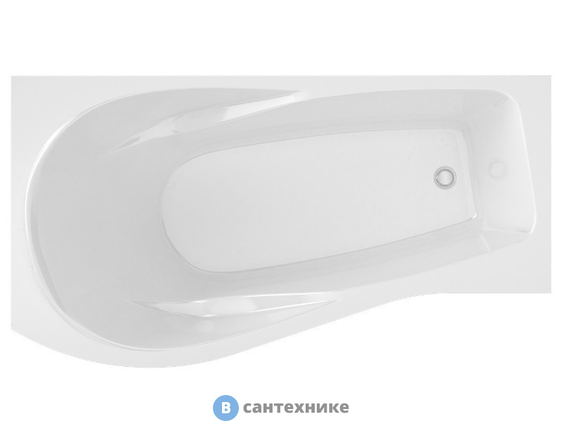 Ванна акриловая Timo VINO1792L (1700*920*660), без каркаса и сифона