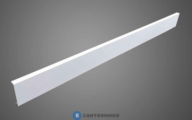 Экран WELTWASSER SKS10090-WT Размер 980х880х100 мм. Прямоугольный AL для поддона 1000х900, цвет белый.