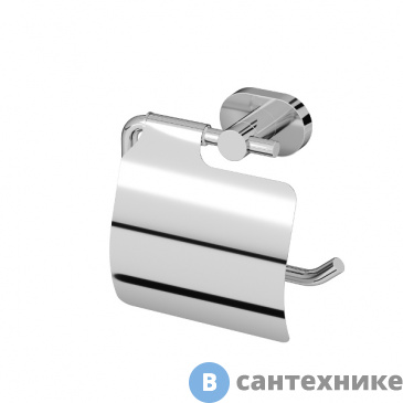 картинка Держатель AM.PM Sense L A74341400 для туалетной бумаги с крышкой, хром