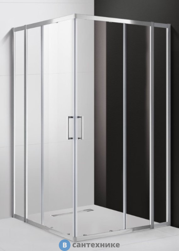 Душевой уголок Cezares MOLVENO-A-22-90+20-C-Cr-IV без поддона