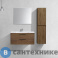 картинка Тумба под раковину Vincea Chiara 2D 1000 подвесная, 2 выкатных ящика soft-close, T.Oak (VMC-2C2100TO)