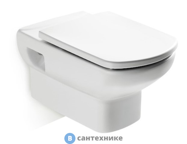 Унитаз подвесной Roca DAMA SENSO 346517000 /35,5х55,5/ (бел)