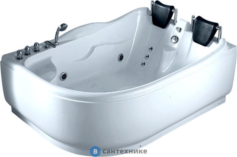 Акриловая ванна Gemy G9083B R (1800*1210*730)