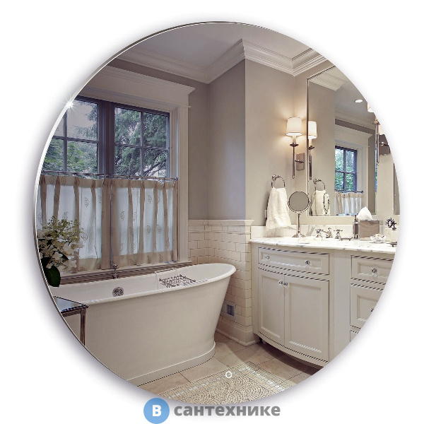 Зеркало AZARIO Саванна d770 сенсор выкл (ФР-00000954)