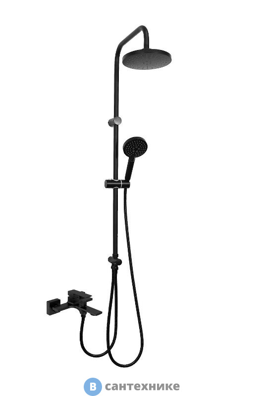 Душевая система Orange M04-932b чёрный