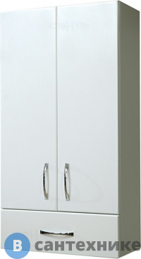 картинка Шкаф подвесной СанТа Стандарт 480*900 1 ящ. над стиральной машиной (401008)