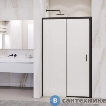 картинка Душевая дверь RGW PA-017-B 120*195 чёрный/ матовое (350801712-24)